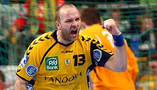 Mariusz Jurasik war bester Torschütze der Rhein-Neckar Löwen