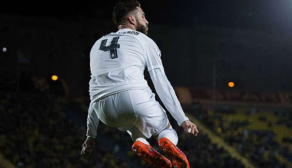 Sergio Ramos brachte die Königlichen in der 24. Minute in Führung