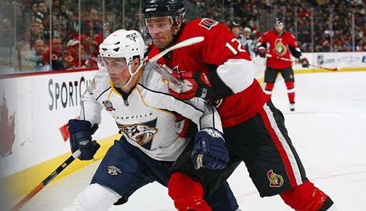 Mit 2:0 setzten sich die Ottawa Senators gegen die Nashville Predators duch