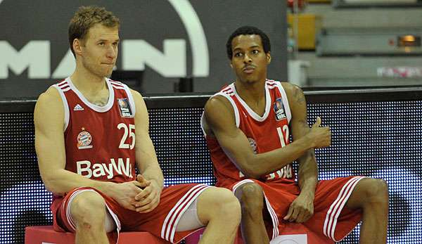 Der FC Bayern mit Anton Gavel und Alex Renfroe mussten sich Gala geschlagen geben 