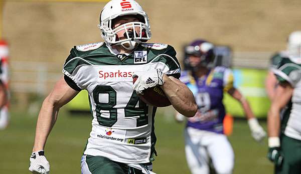 Moritz Böhringer verzeichnete in der vergangenen Saison 1.461 Yards und 16 Touchdowns 