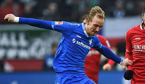 Jan Rosenthal von Darmstadt 98 wechselte 2014 von Eintracht Frankfurt zu den Lilien