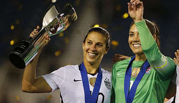 Carli Lloyd und Hope Solo gehören zu den Klägern im Fall der Lohndiskriminierung