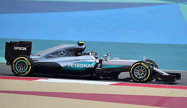 Nico Rosberg fuhr vor seinem Teamkollegen Bestzeit