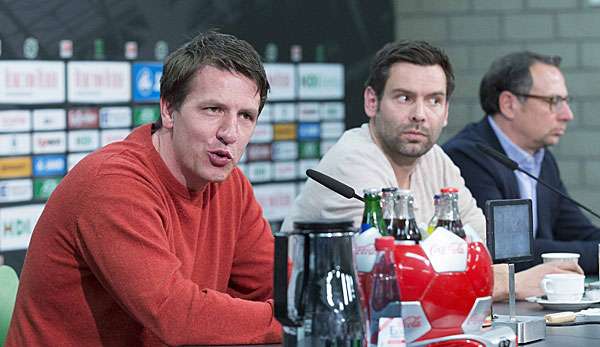 Daniel Stendel (l.) hat sechs Spiele mit Hannover in der Bundesliga vor der Brust