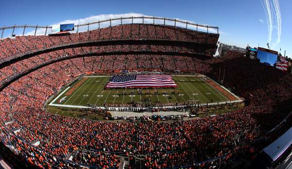 Im Mile High Stadium der Denver Broncos wird die neue Saison eröffnet werden