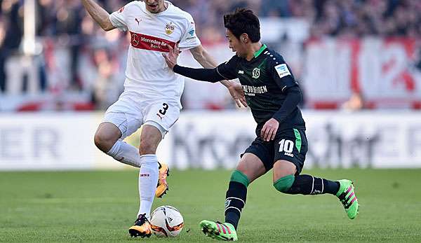 Hiroshi Kiyotake kam 2014 vom 1. FC Nürnberg zu Hannover 96