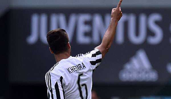 Sami Khedira traf beim 4:0-Erfolg von Juve zur Führung 