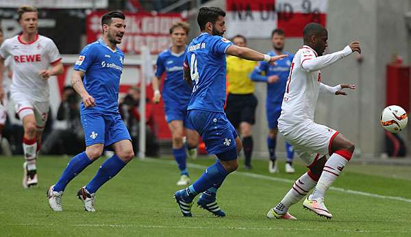 Anthony Modeste stellte die Abwehr von Darmstadt 98 immer wieder vor Probleme