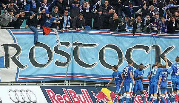 Fans des FC Hansa Rostock