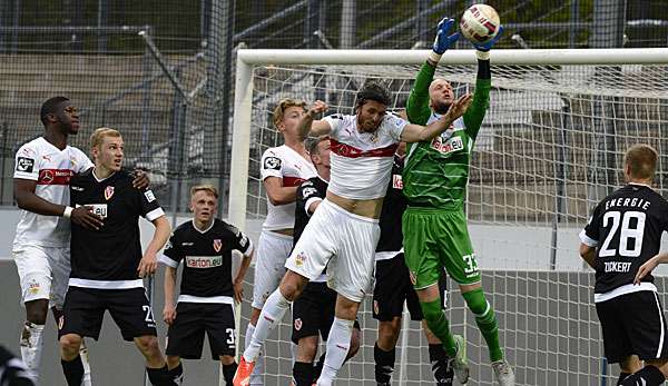 Der VfB Stuttgart II steht in der 3. Liga am Tabellenende