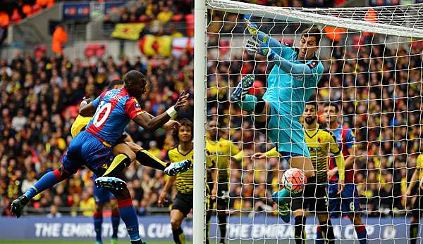 Yannick Bolasie traf früh für Crystal Palace