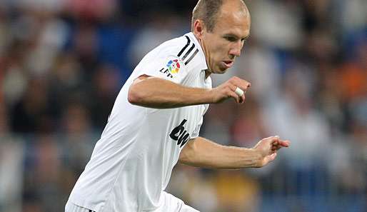 Real Madrids Dribbler Arjen Robben findet vor dem Match gegen den FC Liverpool deutliche Worte