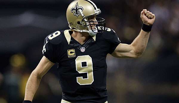 Drew Brees steht bei insgesamt 60.903 Passing-Yards und 428 TD-Pässen
