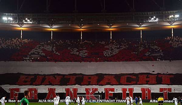 Die Fans von Eintracht Frankfurt dürfen sich rund um das Spiel nicht in der Darmstädter Innenstadt aufhalten