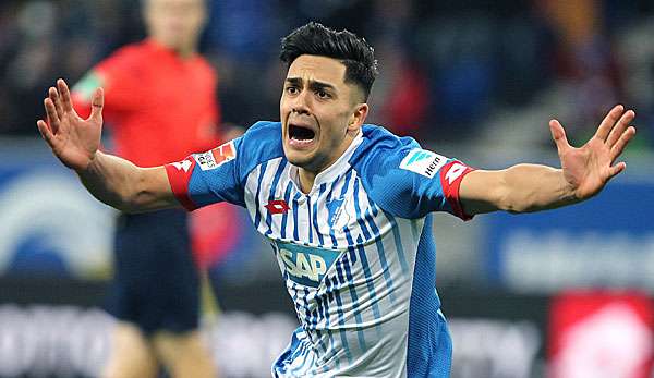 Nadiem Amiri erzielte kurz vor Schluss das Siegtor für die TSG 1899 Hoffenheim