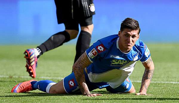 Steven Zuber wird der TSG Hoffenheim einige Zeit lang fehlen