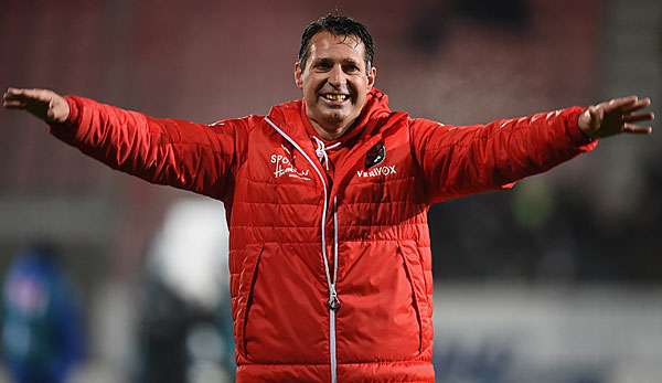 Auch dank Alois Schwartz hat der SV Sandhausen mit dem Abstieg nichts zu tun