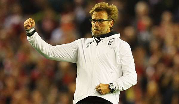 Jürgen Klopp hatte nach dem Spiel gute Laune 
