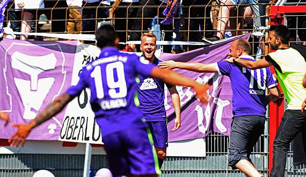 Erzgebirge Aue konnte am vorletzten Spieltag den Aufstieg fix machen