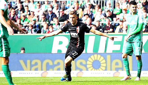 Alfred Finnbogason hatte erheblichen Anteil am Klassenerhalt des FC Augsburg