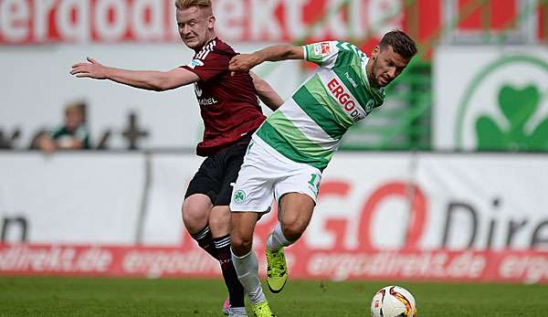 Tom Weilandt (r.) kam diese Saison auf 17 Zweitliga-Einsätze