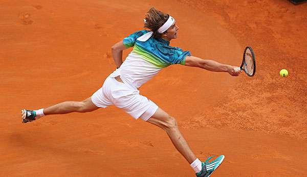 Alexander Zverev gilt als große Hoffnung für den deutschen Tennis