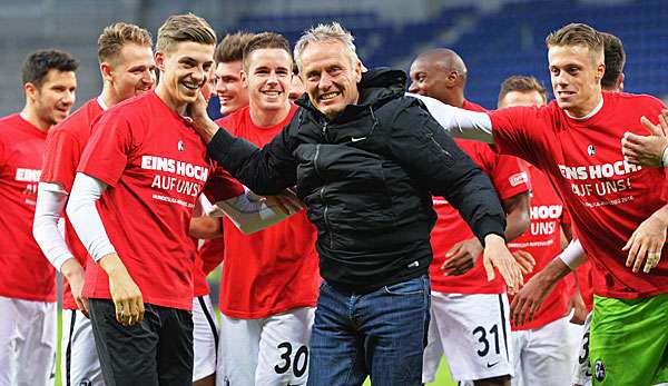 Christian Streich führte sein Team nach dem Abstieg direkt wieder in die Bundesliga