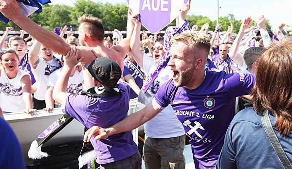 Pascal Köpke erzielte zehn Treffer für Erzgebirge Aue