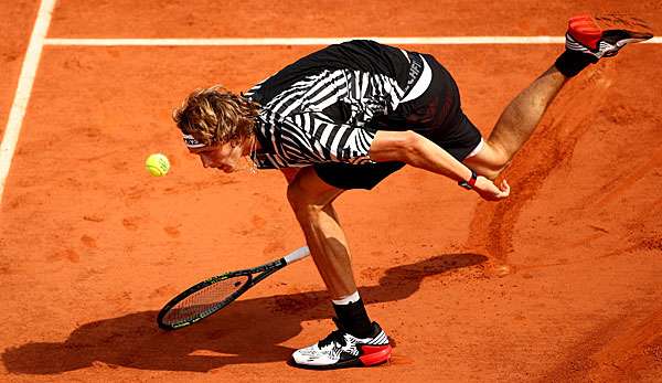 Mit Alexander Zverev verabschiedete sich auch der letzte Deutsche aus den Einzelwettbewerben von Paris
