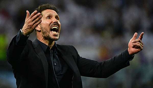 Diego Simeone verlor beide Finals der Champions League mit Atletico
