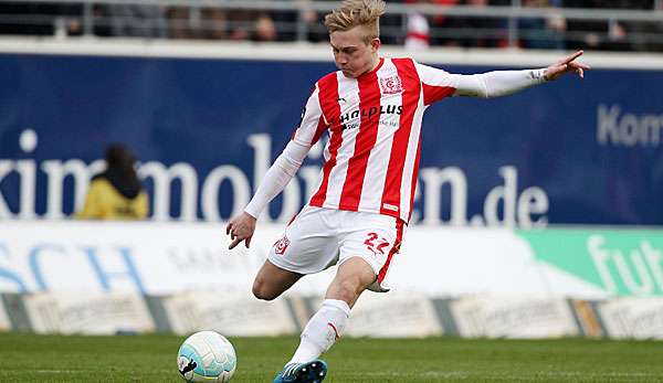 Von Maximilian Jansen wird beim SV Sandhausen von Beginn an Leistung erwartet