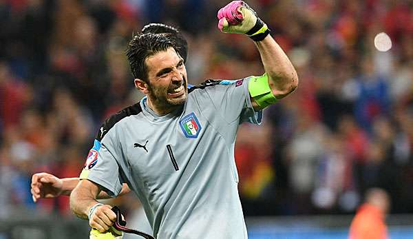 Buffon freute sich wie ein kleines Kind über den Sieg