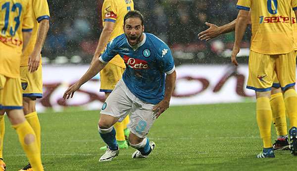 Gonzalo Higuain wurde mit 36 Toren Torschützenkönig der Serie A TIM