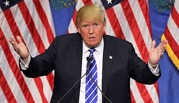 Donald Trump ist erbost über die Verlegung des Turniers von Miami nach Mexiko-Stadt