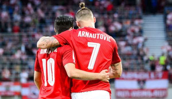 Zlatko Junuzovic und Marko Arnautovic spielen mit Wechselgedanken