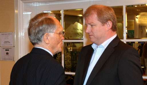 Hatte den Stein ins Rollen gebracht: HBL-Aufsichtsratsmitglied Dieter Matheis (l.)