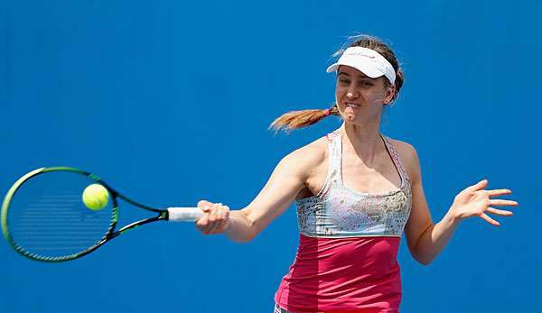 Mona Barthel musste bereits nach 49 Minuten den Platz als Verlierer verlassen