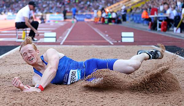 Greg Rutherford gewann Gold im Weitsprung in London 2012
