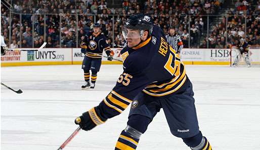 Schossen die Phoenix Coyotes mit 5:1 vom Eis: Jochen Hecht und seine Buffalo Sabres