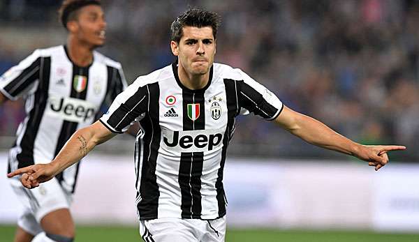 Alvaro Morata schoss Juventu Turin zum Pokalsieg