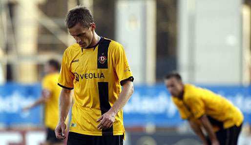Müssen auf die Hälfte ihrer Februar-Gehälter warten: Die Spieler von Dynamo Dresden