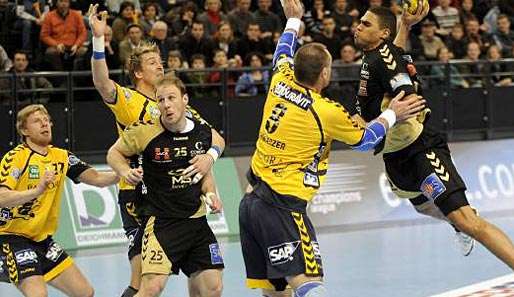 Im Hinspiel gegen Chambery hatten die Rhein-Neckar Löwen viel Mühe mit Superstar Daniel Narcisse