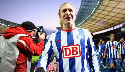 Andrej Woronin erzielte in der Rückrunde sieben seiner zehn Treffer für Hertha BSC