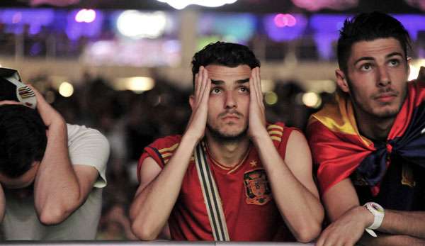 Die spanischen Fans müssen ihr Team nun gegen Italien und nicht Portugal unterstützen