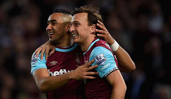 Mark Noble und Dimitri Payet sind Teamkollegen bei West Ham United