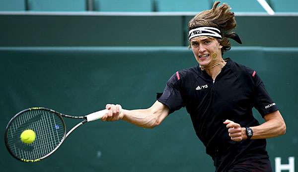 Alexander Zverev schlug zuletzt sogar den großen Roger Federer