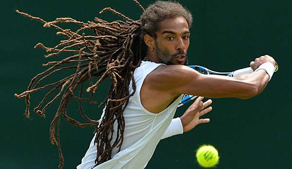 Dustin Brown steht in Wimbledon in der zweiten Runde