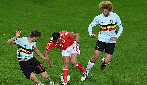 Hal Robson-Kanu ließ mit einem einfachen Trick die Hintermannschaft der Belgier aussteigen