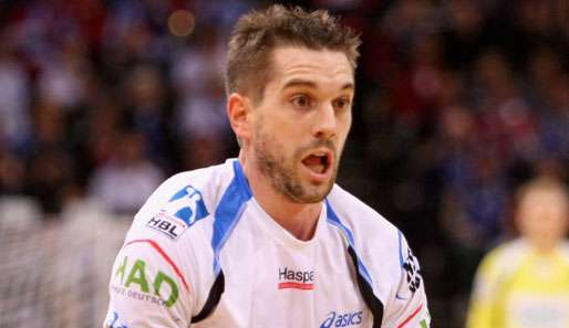 Guillaume Gille fehlt dem HSV Hamburg aufgrund eines Muskelfaserrisses
